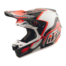 Casque cross Troy Lee Designs SE5 Carbon Membrane - Noir Rouge