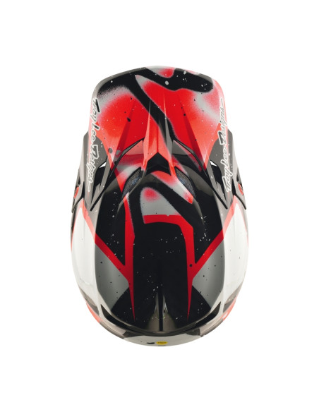 Casque cross Troy Lee Designs SE5 Carbon Membrane - Noir Rouge