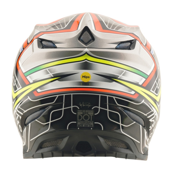 Casque cross Troy Lee Designs SE5 Composite Lowrider - Gris