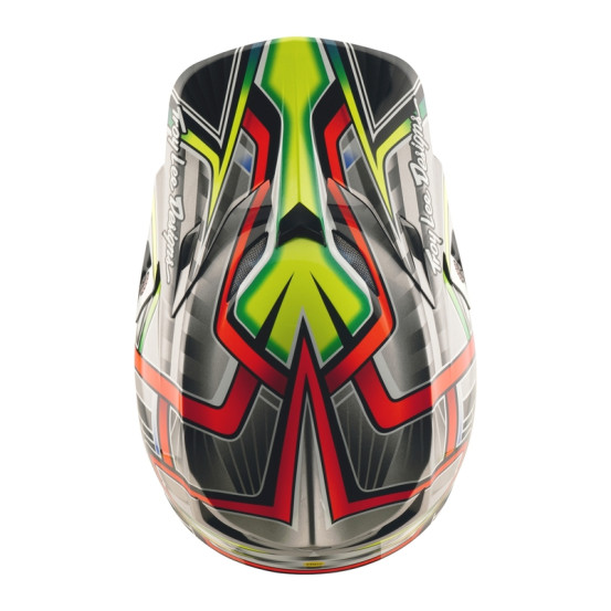 Casque cross Troy Lee Designs SE5 Composite Lowrider - Gris