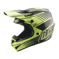 Casque cross Troy Lee Designs GP Pro Segment - Jaune