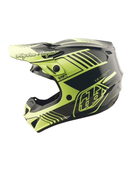 Casque cross Troy Lee Designs GP Pro Segment - Jaune