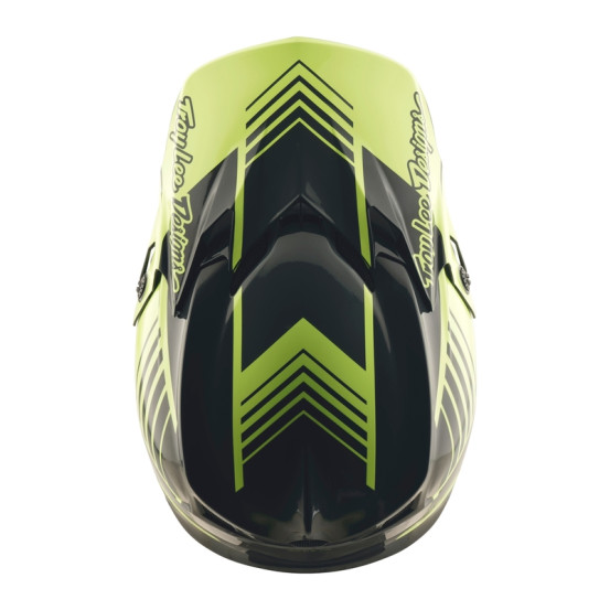Casque cross Troy Lee Designs GP Pro Segment - Jaune