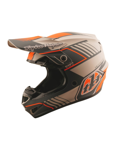 Casque cross Troy Lee Designs GP Pro Segment - Taupe