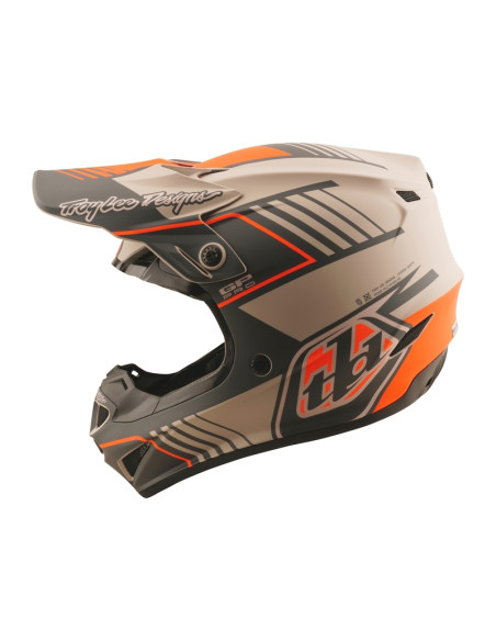 Casque cross Troy Lee Designs GP Pro Segment - Taupe