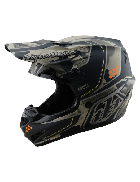 Casque cross Troy Lee Designs GP Pro Trooper - Noir Caper