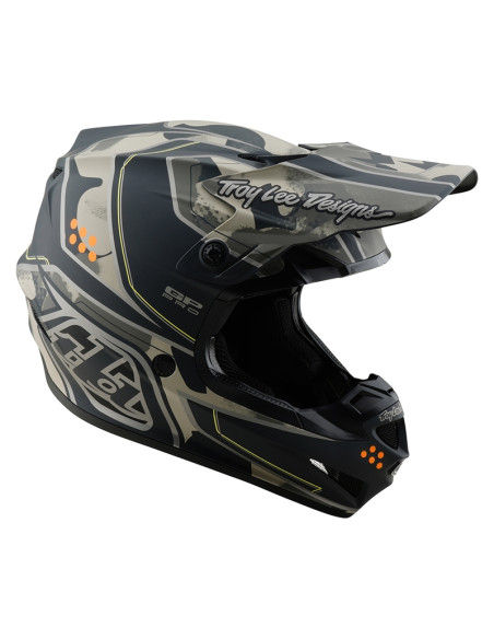 Casque cross Troy Lee Designs GP Pro Trooper - Noir Caper