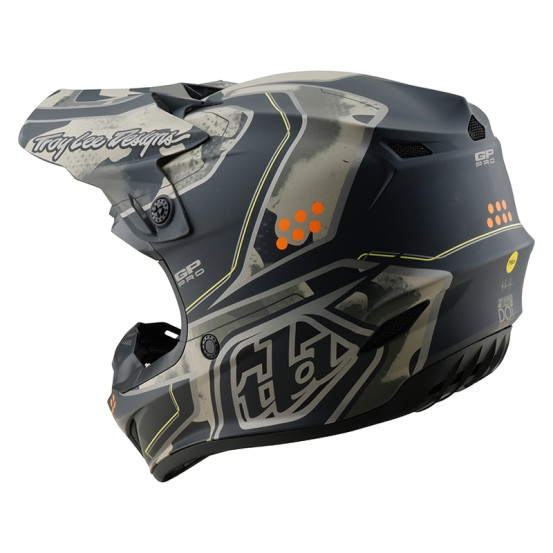 Casque cross Troy Lee Designs GP Pro Trooper - Noir Caper