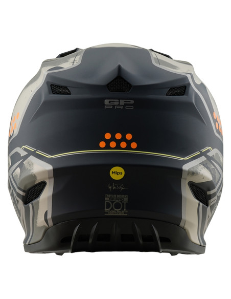 Casque cross Troy Lee Designs GP Pro Trooper - Noir Caper