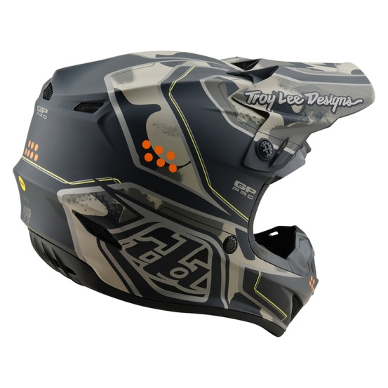 Casque cross Troy Lee Designs GP Pro Trooper - Noir Caper