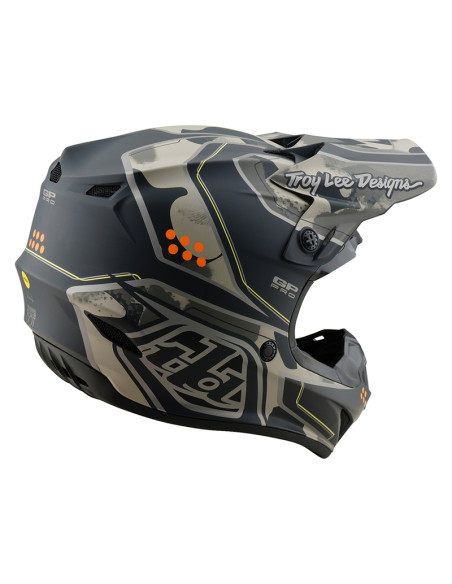 Casque cross Troy Lee Designs GP Pro Trooper - Noir Caper