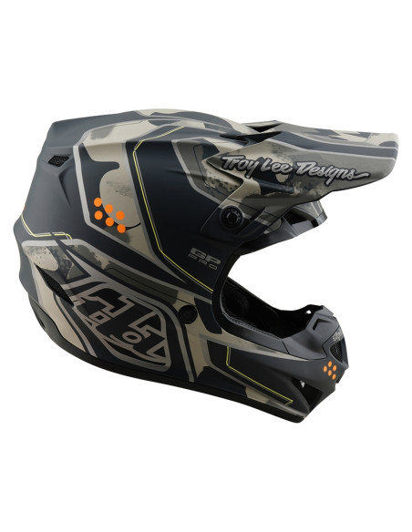 Casque cross Troy Lee Designs GP Pro Trooper - Noir Caper
