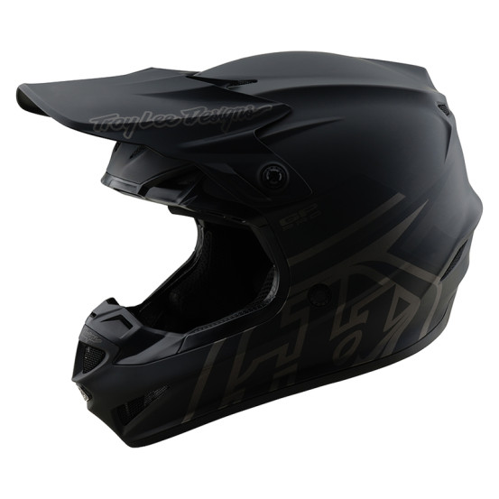 Casque cross Troy Lee Designs GP Pro Mono - Noir