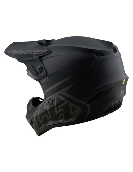 Casque cross Troy Lee Designs GP Pro Mono - Noir