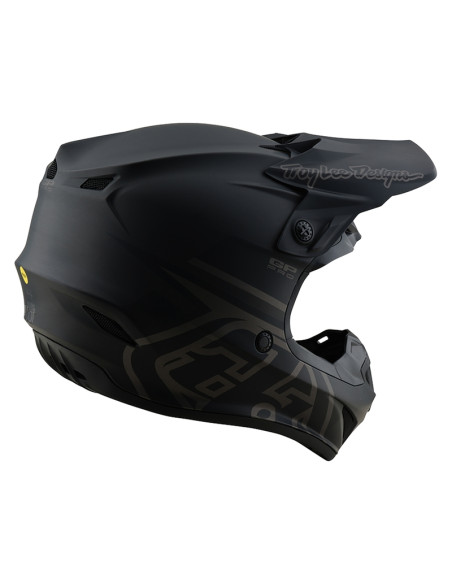 Casque cross Troy Lee Designs GP Pro Mono - Noir