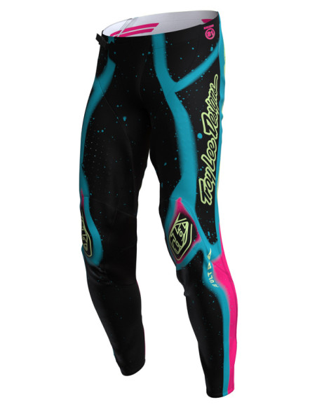Pantalon cross Troy Lee Designs SE Ultra Membrane - Noir Jaune