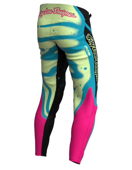 Pantalon cross Troy Lee Designs SE Ultra Membrane - Noir Jaune