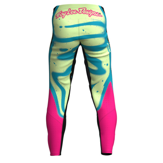 Pantalon cross Troy Lee Designs SE Ultra Membrane - Noir Jaune