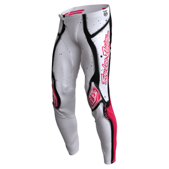Pantalon cross Troy Lee Designs SE Ultra Membrane - Blanc Infra Rouge