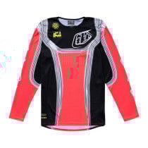 Maillot cross Troy Lee Designs SE Pro Stripes - Infra Rouge Noir
