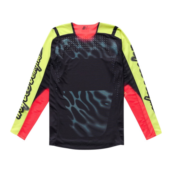 Maillot cross Troy Lee Designs SE Pro Roam - Jaune fluo