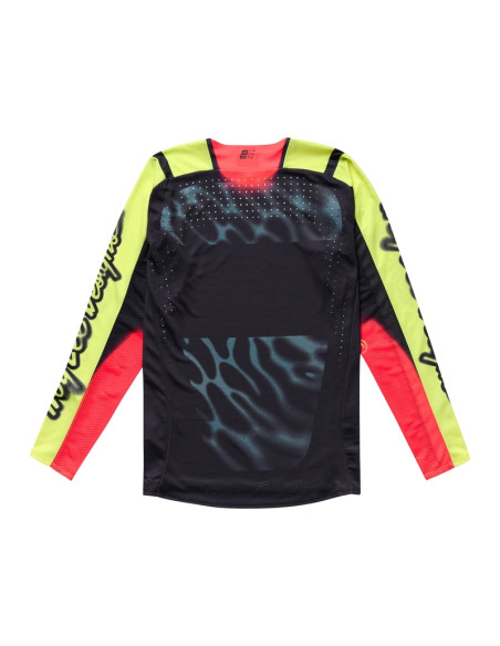 Maillot cross Troy Lee Designs SE Pro Roam - Jaune fluo