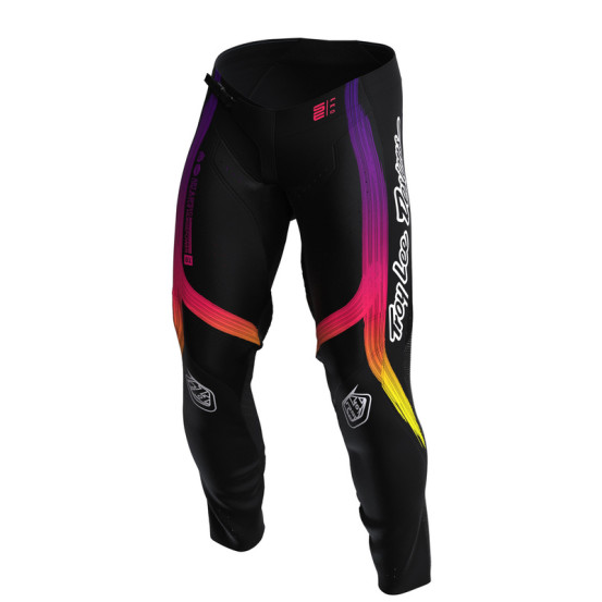 Pantalon cross Troy Lee Designs SE Pro Stripes - Noir Multicolore