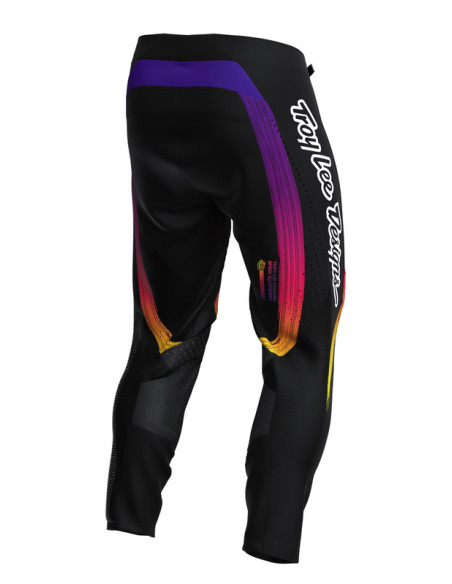 Pantalon cross Troy Lee Designs SE Pro Stripes - Noir Multicolore
