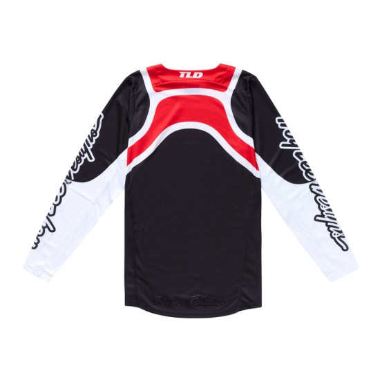 Maillot cross Troy Lee Designs GP Pro Swerve - Noir Rouge