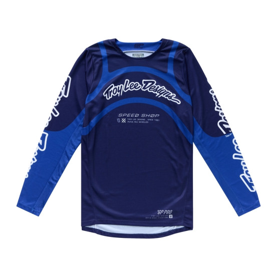 Maillot cross Troy Lee Designs GP Pro Swerve - Bleu Bleu