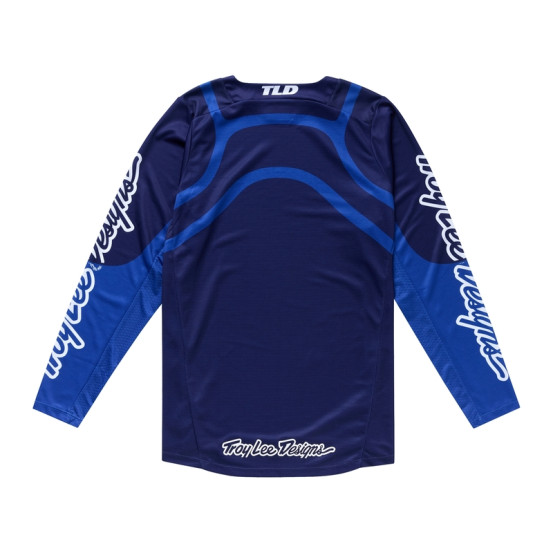 Maillot cross Troy Lee Designs GP Pro Swerve - Bleu Bleu