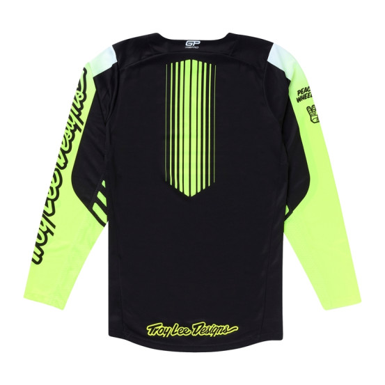 Maillot cross Troy Lee Designs GP Pro Segment - Noir Jaune