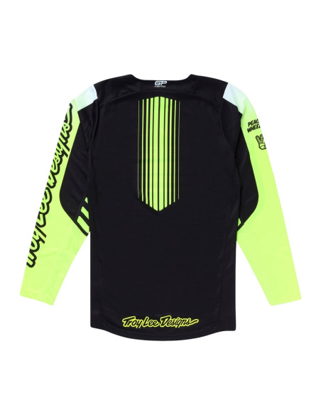 Maillot cross Troy Lee Designs GP Pro Segment - Noir Jaune