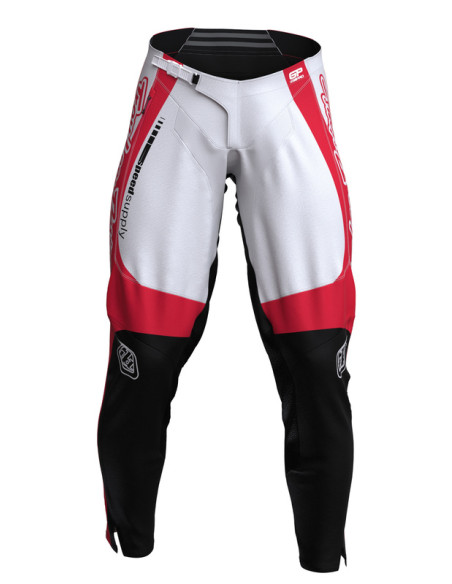 Pantalon cross Troy Lee Designs GP Pro Frames - Blanc Rouge