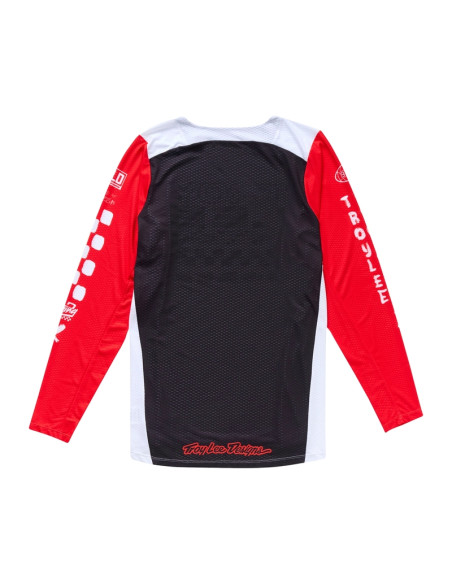 Maillot cross Troy Lee Designs GP Pro Air Standard - Rouge Blanc Noir