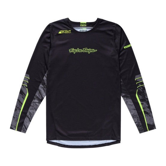 Maillot cross Troy Lee Designs Scout GP Pro Slab - Noir