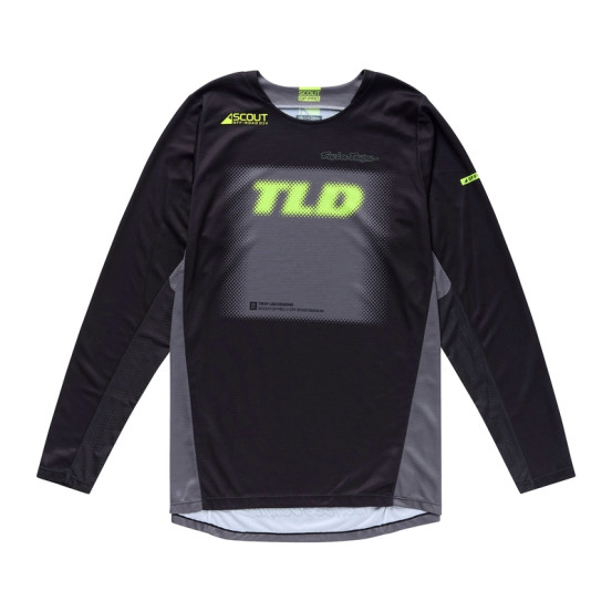 Maillot cross Troy Lee Designs Scout GP Pro Fade Out - Noir