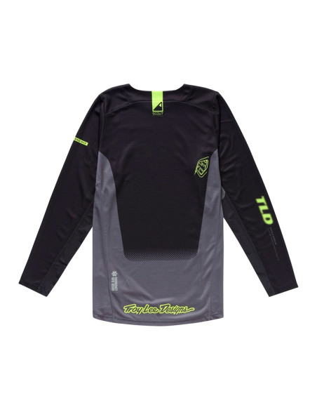 Maillot cross Troy Lee Designs Scout GP Pro Fade Out - Noir