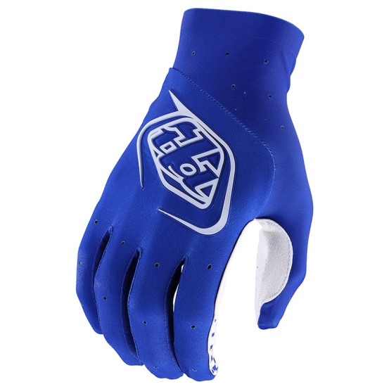 Gants cross Troy Lee Designs SE Ultra - Solid Bleu