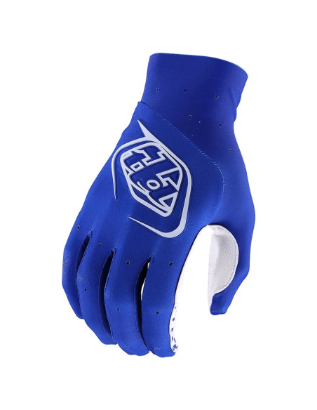 Gants cross Troy Lee Designs SE Ultra - Solid Bleu