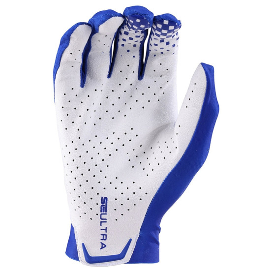 Gants cross Troy Lee Designs SE Ultra - Solid Bleu