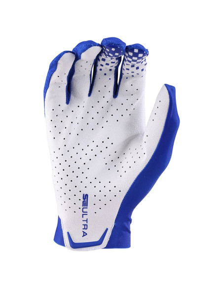 Gants cross Troy Lee Designs SE Ultra - Solid Bleu