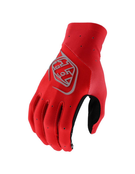 Gants cross Troy Lee Designs SE Ultra - Solid Rouge Noir