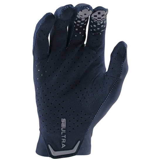 Gants cross Troy Lee Designs SE Ultra - Solid Bleu