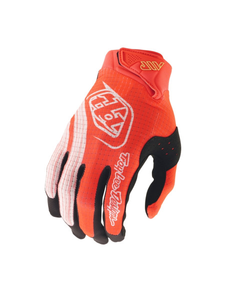 Gants cross Troy Lee Designs Air - Stripes Infra Rouge Noir