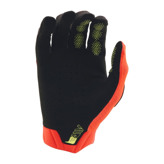 Gants cross Troy Lee Designs Air - Stripes Infra Rouge Noir