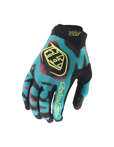 Gants cross Troy Lee Designs Air - Membrane Noir Jaune