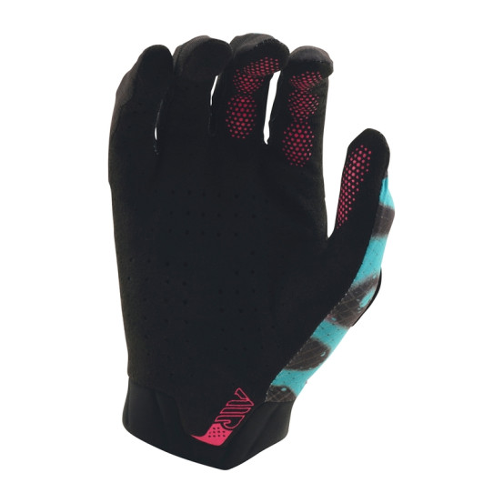 Gants cross Troy Lee Designs Air - Membrane Noir Jaune