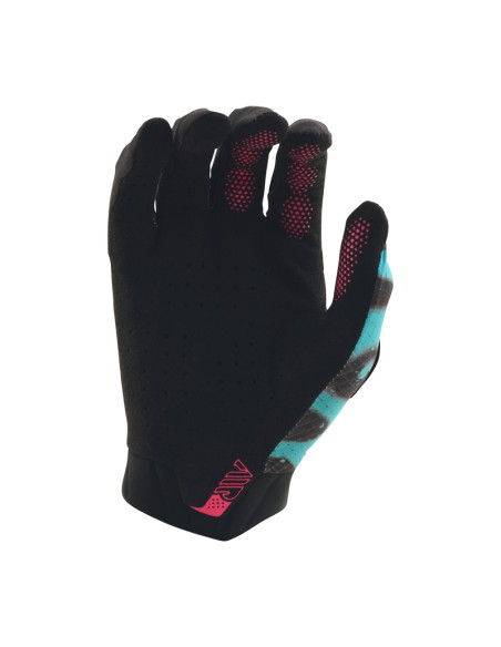 Gants cross Troy Lee Designs Air - Membrane Noir Jaune