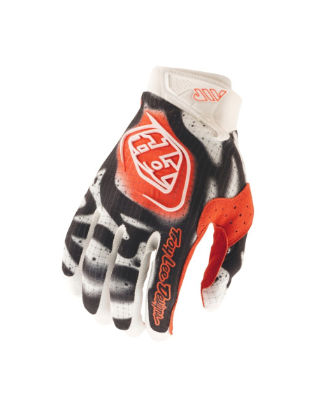 Gants cross Troy Lee Designs Air - Membrane Blanc Infra Rouge